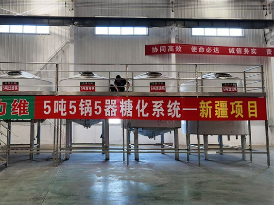 桑日精酿啤酒设备厂—5吨精酿啤酒设备—新疆项目